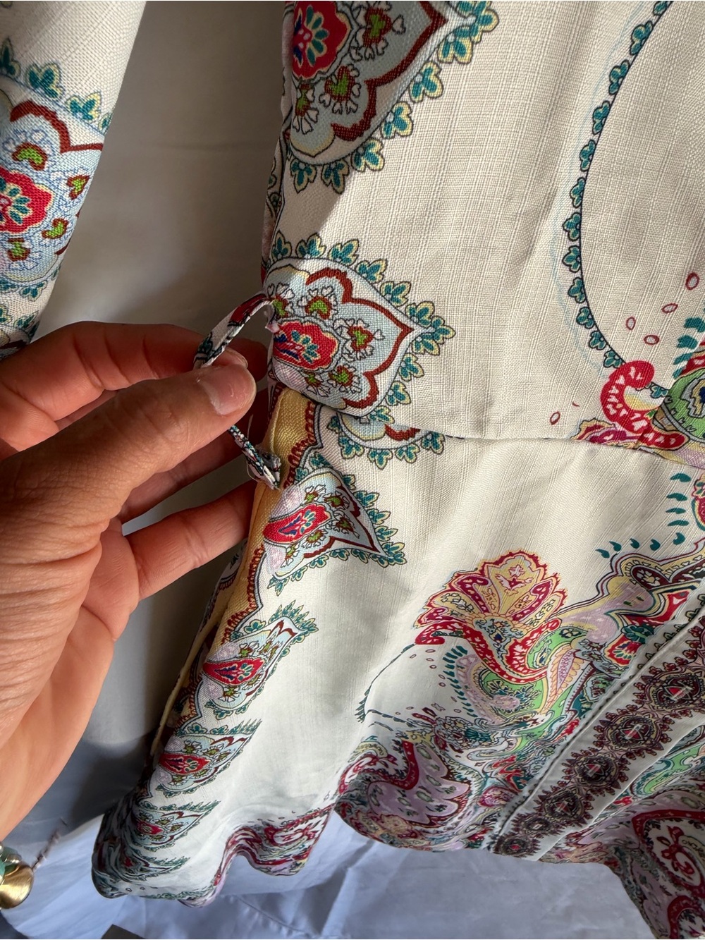 Beulah Paisely shirt dress - Picture 4 of 12